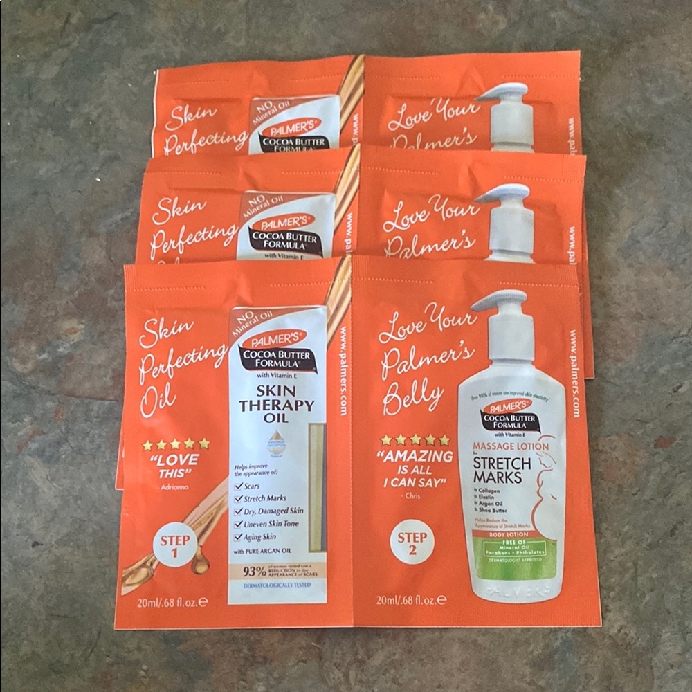 Palmer's Skin Therapy Oil and Massage Lotion Set of 3 NWOT